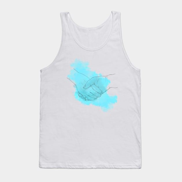 Holding hands Tank Top by Ta_bahdanava